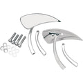 Drag Specialties Teardrop Motorcycle Mirrors w/ Long & Short Stems