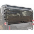 SuperATV Polycarbonate Flip Down Rear UTV Windshield