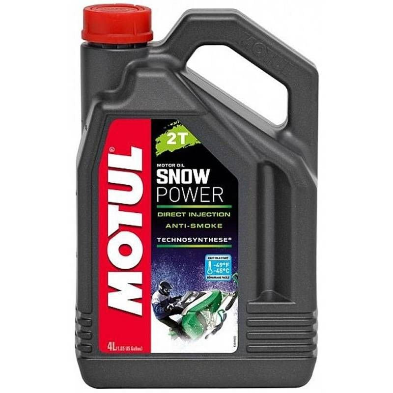 Huile Motul Snow Power 2T Technosynthèse