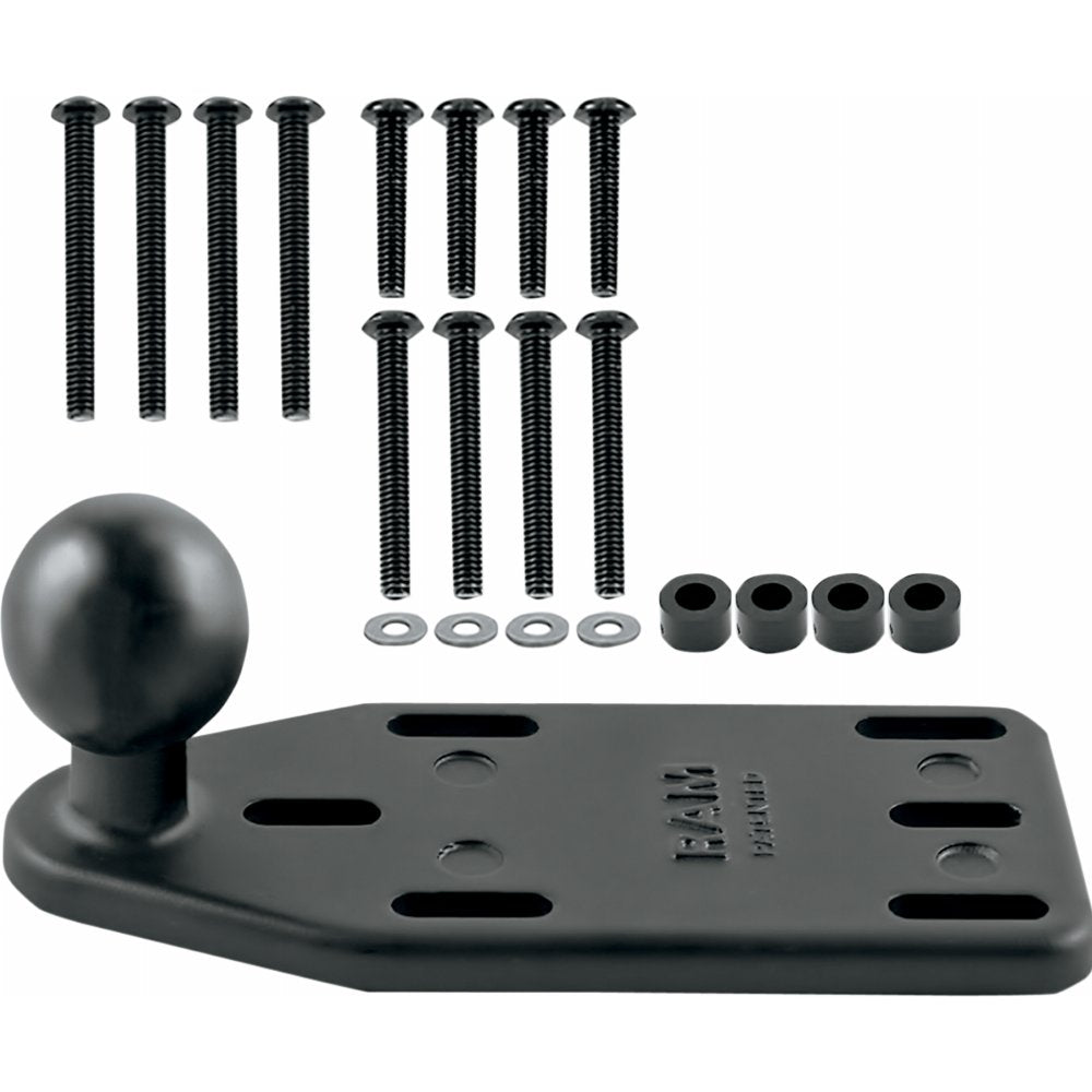 Base de couvercle de réservoir de frein/embrayage de moto RAM Mounts avec boule