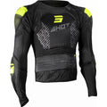Shot Youth Airlight 2.0 Protection Jacket (Black/Neon Yellow)