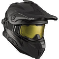 Casque de motoneige CKX Titan Original Carbon Solid avec lunettes double écran