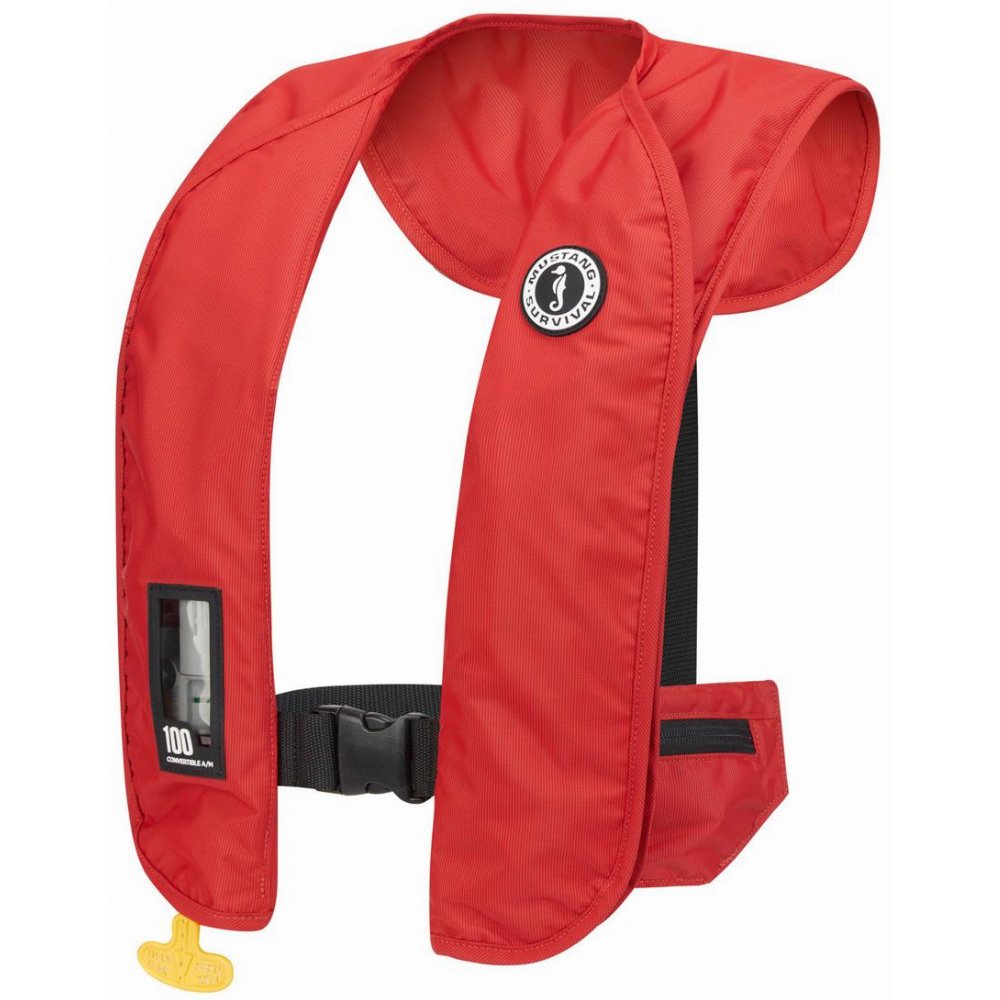 Gilet de sauvetage gonflable Mustang Survival MIT 100 convertible A/M