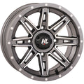 Highlifter HL22 Wheel (Gunmetal Grey/Machined)