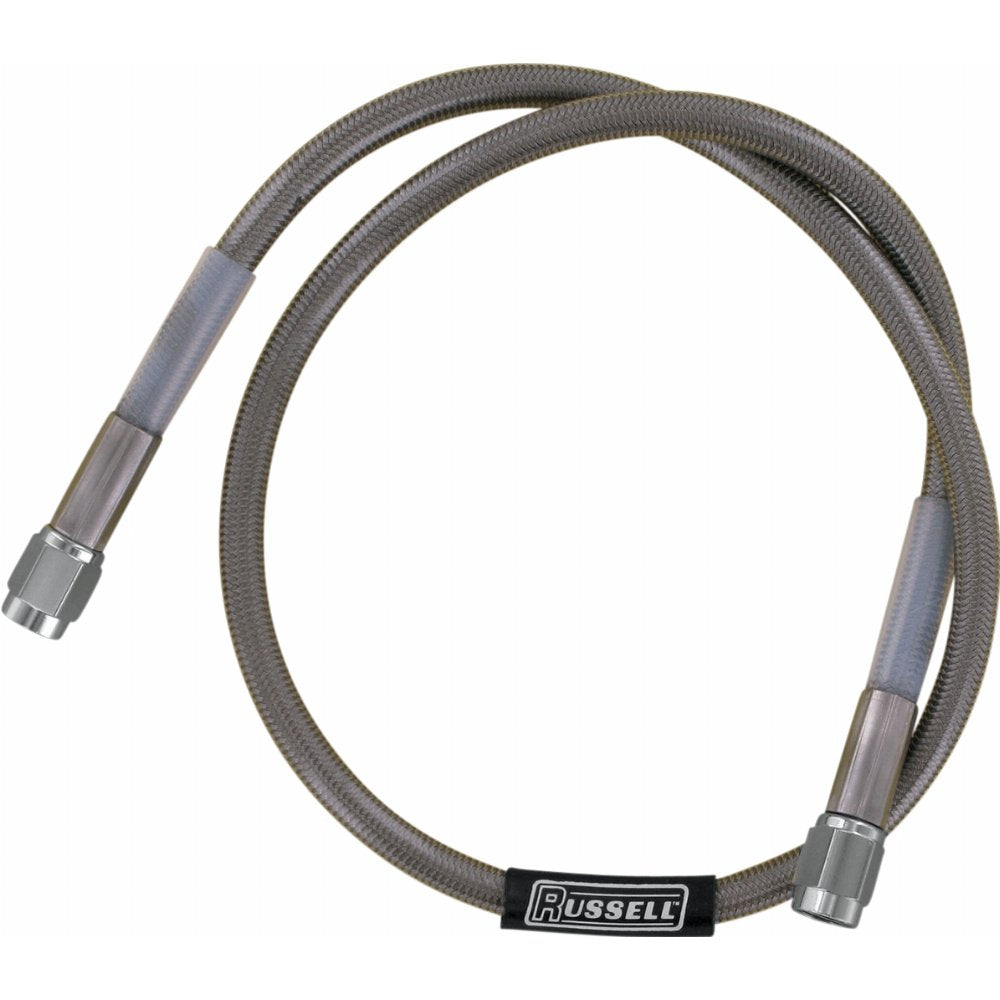 Russell Universal Braided Stainless Steel Motorcycle Brake Line