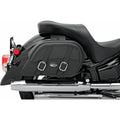 Sacoches de moto Saddlemen Express Drifter Slant, à installation par-dessus la selle