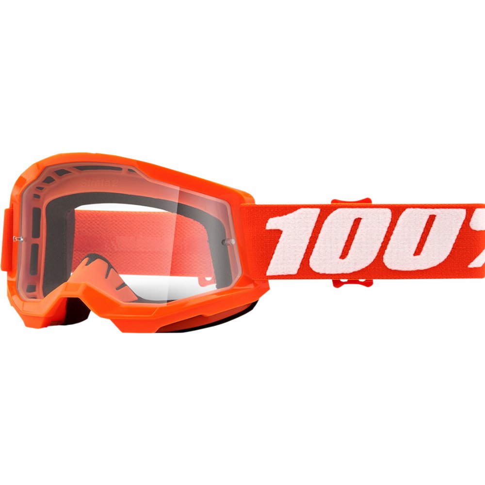 100% Youth Strata 2.0 Single Lens MX Goggle