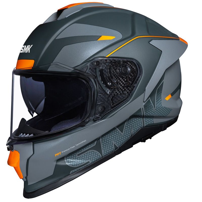 SMK Titan PFT Firefly Full Face Helmet