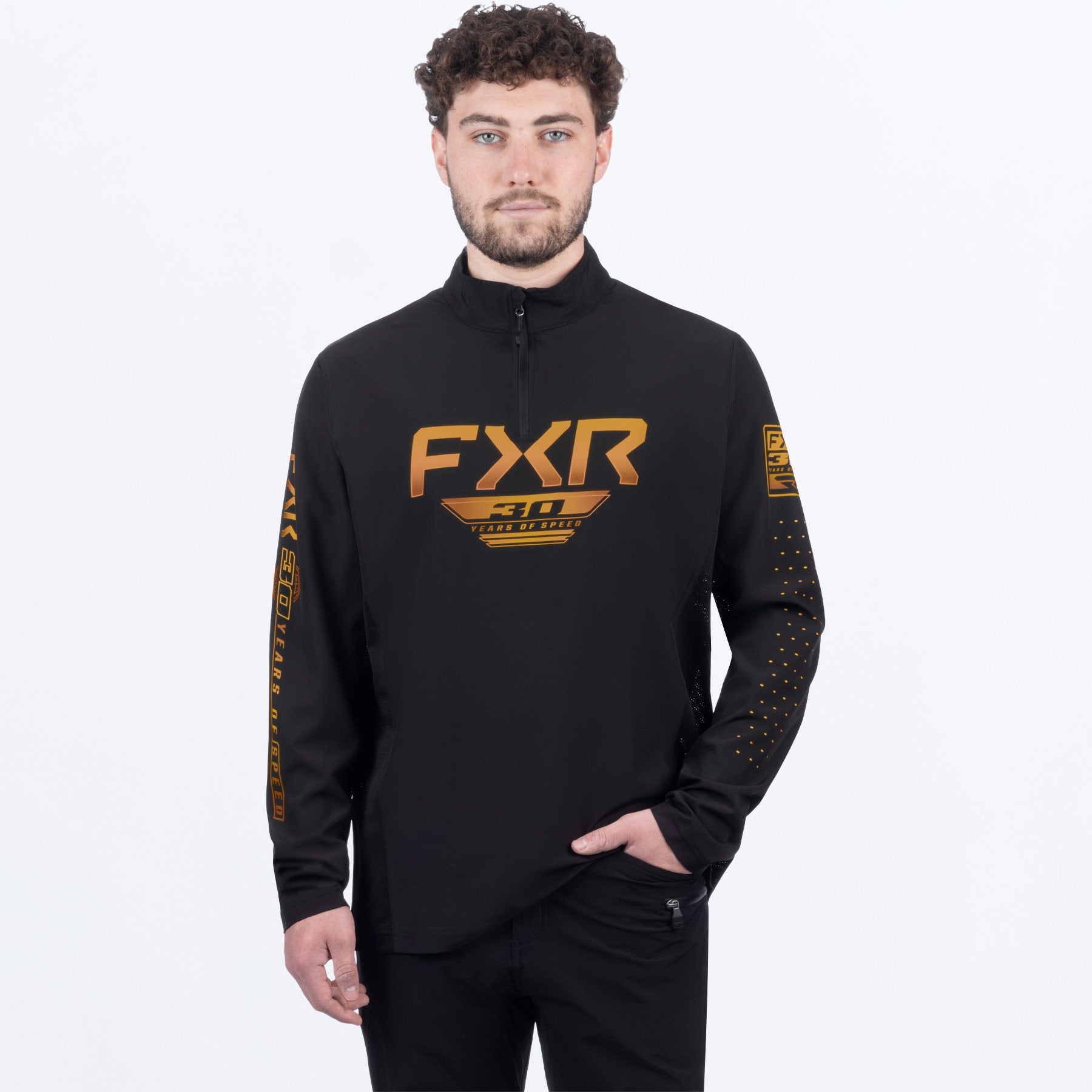 FXR 30 Years of Speed UPF 1/4 Zip Longsleeve