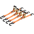 Erickson Medium Duty Wide Handle Ratchet Tie-Down Straps
