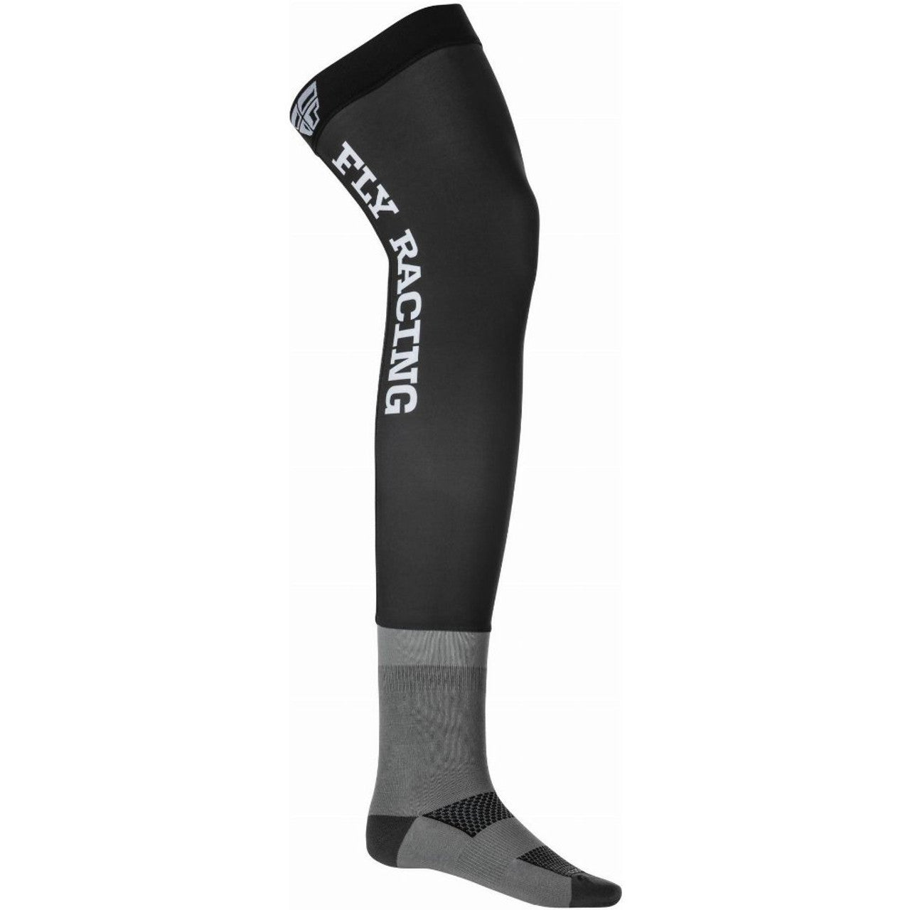 Chaussettes d'orthèse de genou Fly Racing (Noir/Gris/Blanc)