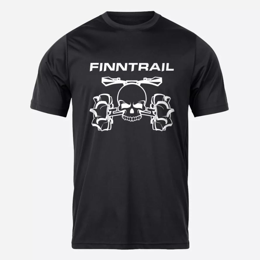 T-shirt Finntrail Crâne de VTT