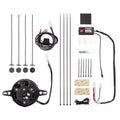 Kit universel de ventilateur de radiateur numérique Tusk