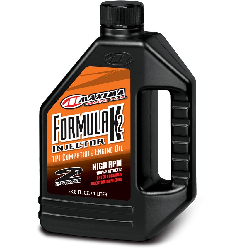 Huile Moteur Ester Synthétique 2 Temps Maxima Formula K2 Injecteur
