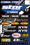 Planche d'autocollants D'COR Visuals Yamaha Star