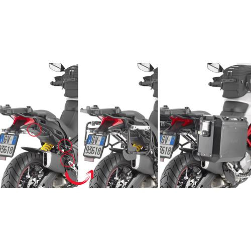 Givi Trekker Outback Motorcycle Side Rack