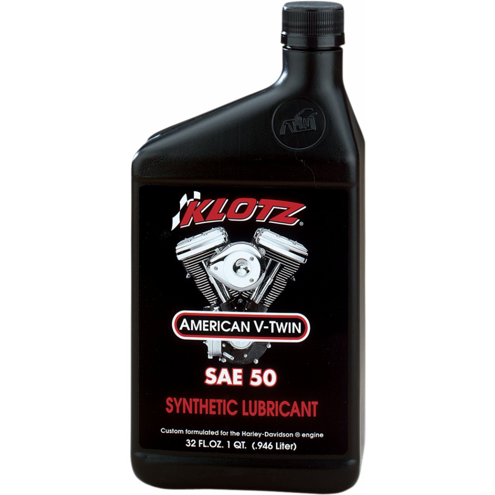 Klotz V-Twin Straight-Weight Synthetic Engine Lubricant