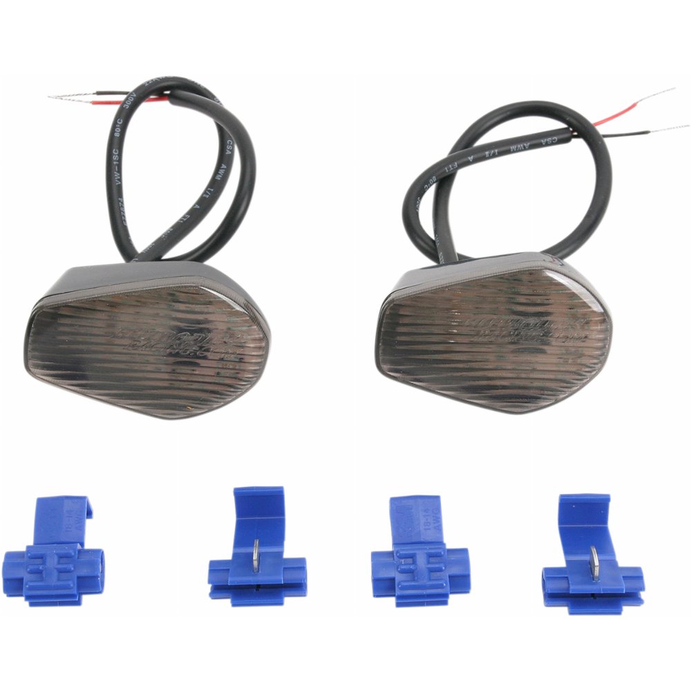 Hotbodies Flush-Mount Motorcycle LED Front Turn Signals