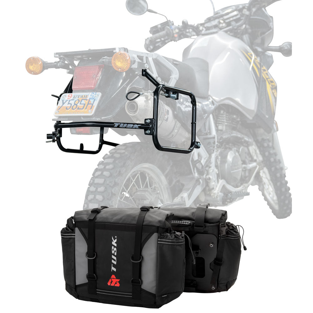 Tusk Pannier Racks w/ Olympus Pannier Bags