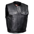 Milwaukee Lowkey Reg Length Leather Vest