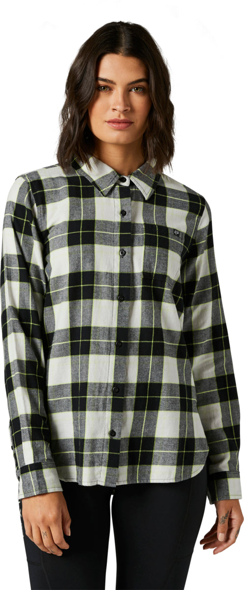 Chemise à carreaux Pines Fox Racing pour femme (Liquidation)