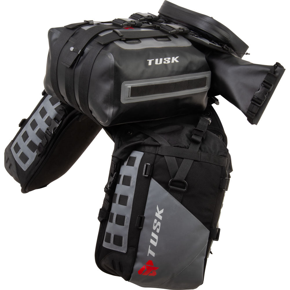 Système de bagages sans porte-bagages Tusk Dirt Bike Highland X2