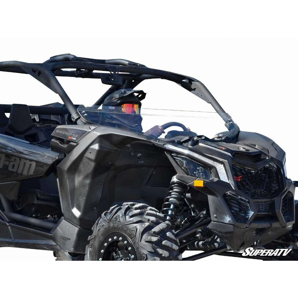 SuperATV Polycarbonate Half Front Windshield