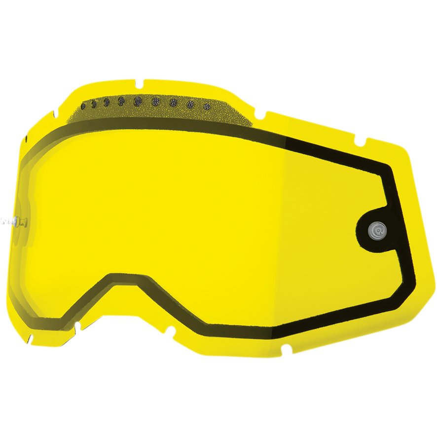 Écran 100% double pour masques MX Racecraft 2.0/Accuri 2.0/Strata 2.0