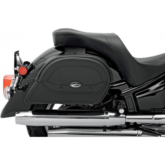 Saddlemen Express Cruis'n Slant Motorcycle Throw-Over Saddlebags