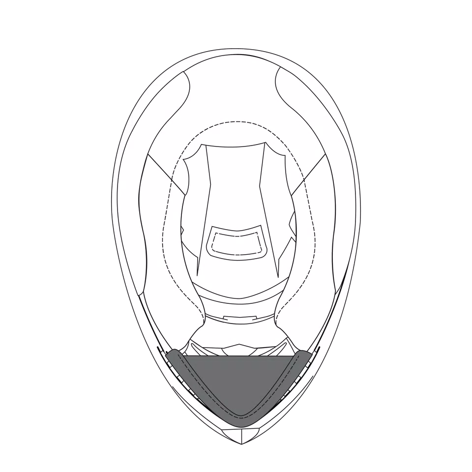 AGV K3 SV Helmet Wind Protector