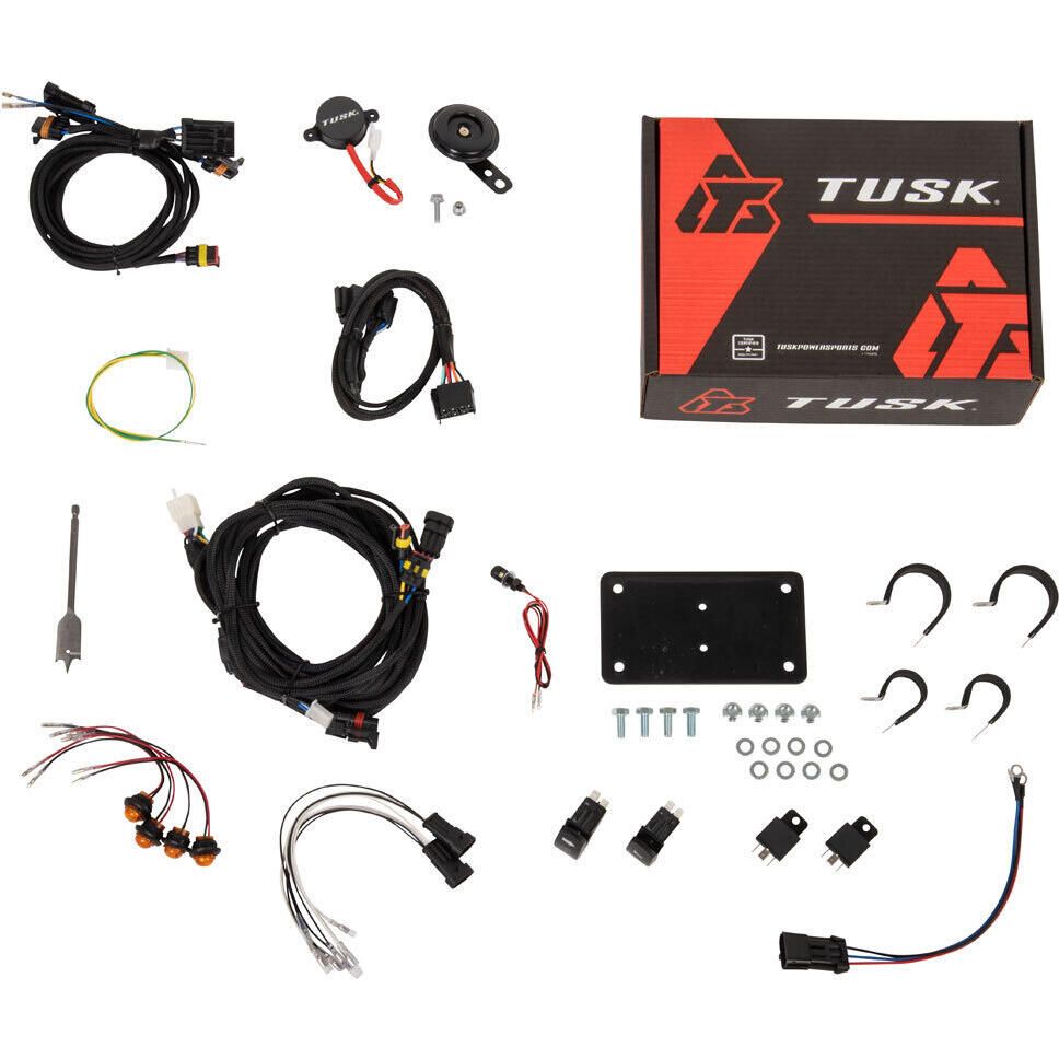 Tusk Plug & Play Signal & Horn Kit w/ Button Lights