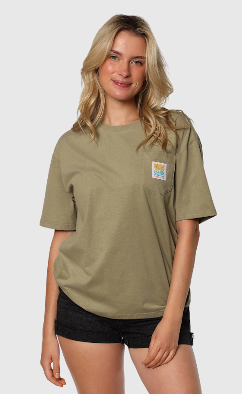 T-shirt à poche TeamLTD pour femme