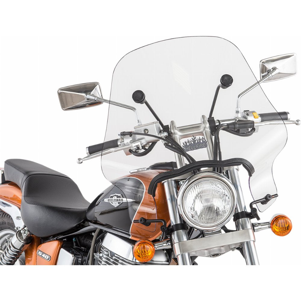 Slipstreamer SS-24 Hellfire Motorcycle Cruiser Shield