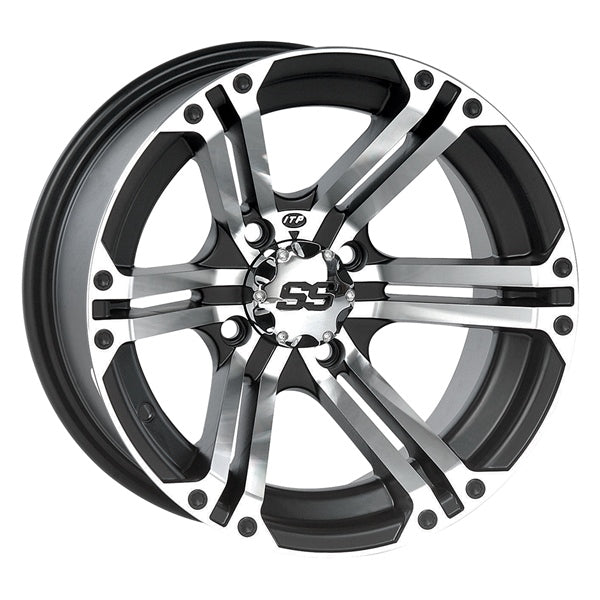 ITP SS212 Wheel (Machined w/ Black)