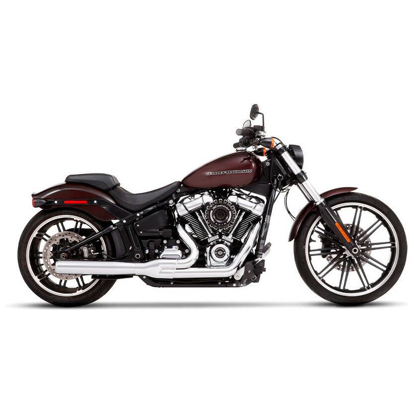 Rinehart 2-Into-1 Exhaust for Harley Davidson