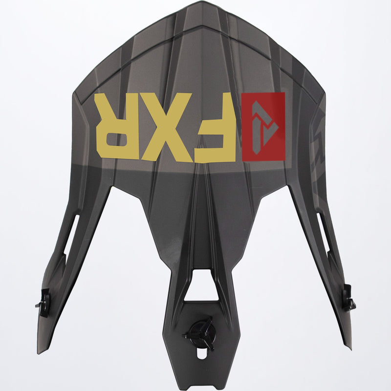 FXR Helium Carbon Race Div Helmet Peak