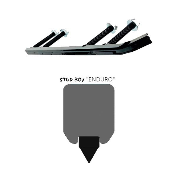 Stud Boy Enduro Snowmobile Wear Bars for Aftermarket Skis