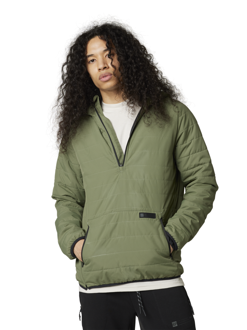 Veste anorak matelassée à capuche Fox Racing Howell (Liquidation)