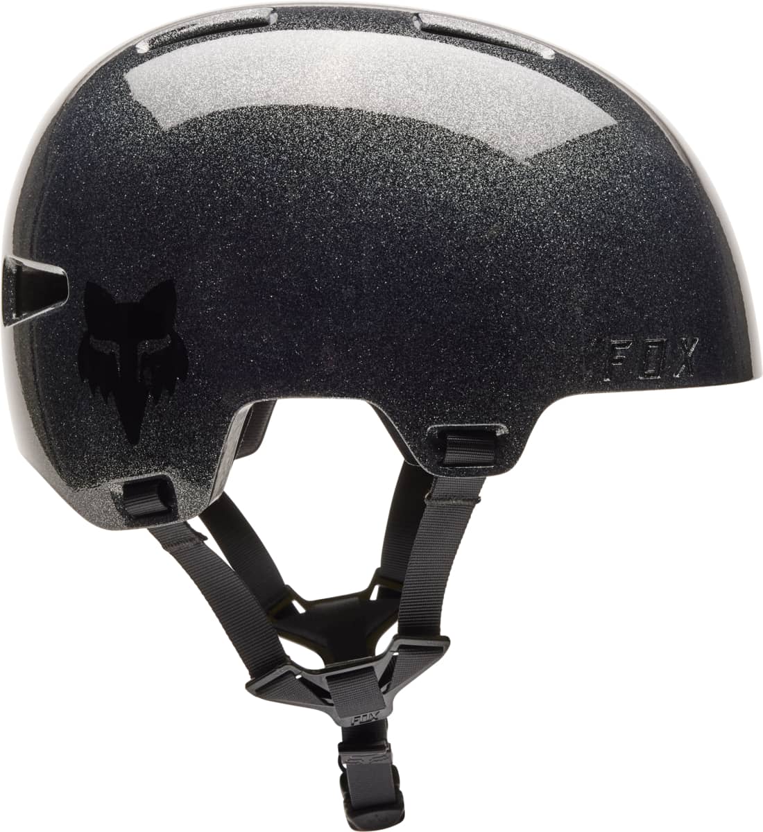 Fox Racing Silver Metal Flight Helmet (Closeout)