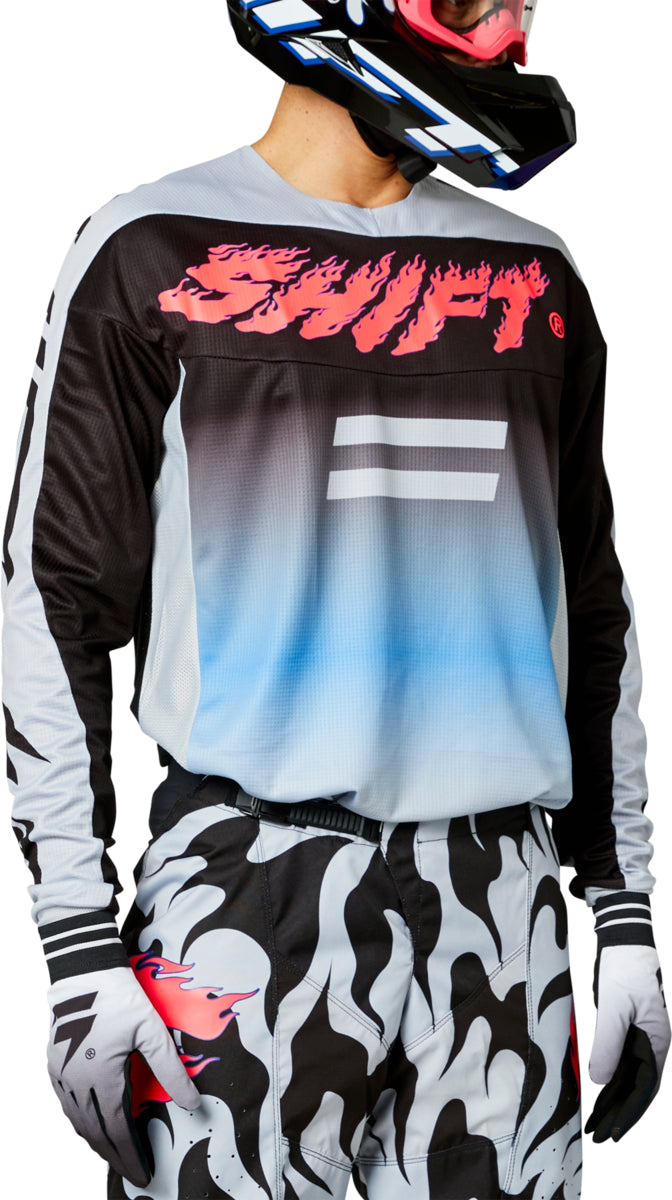 Maillot Shift White Label Flame (Liquidation)