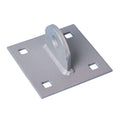 Dock Edge T Connector, Male, 9/16" Square Hole, HD, Gal