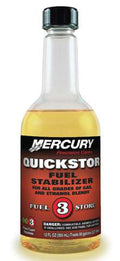 Quicksilver Quickstor Fuel Stabilizer, 12 oz
