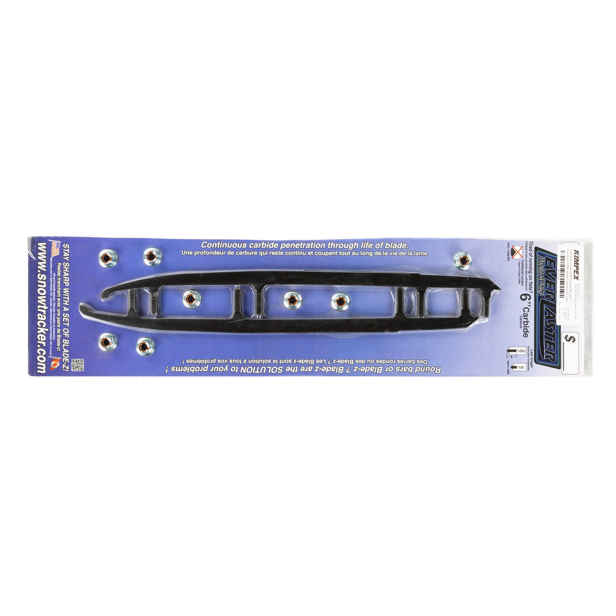 SnowTracker Blade-Z Self Sharpening Carbide Runners