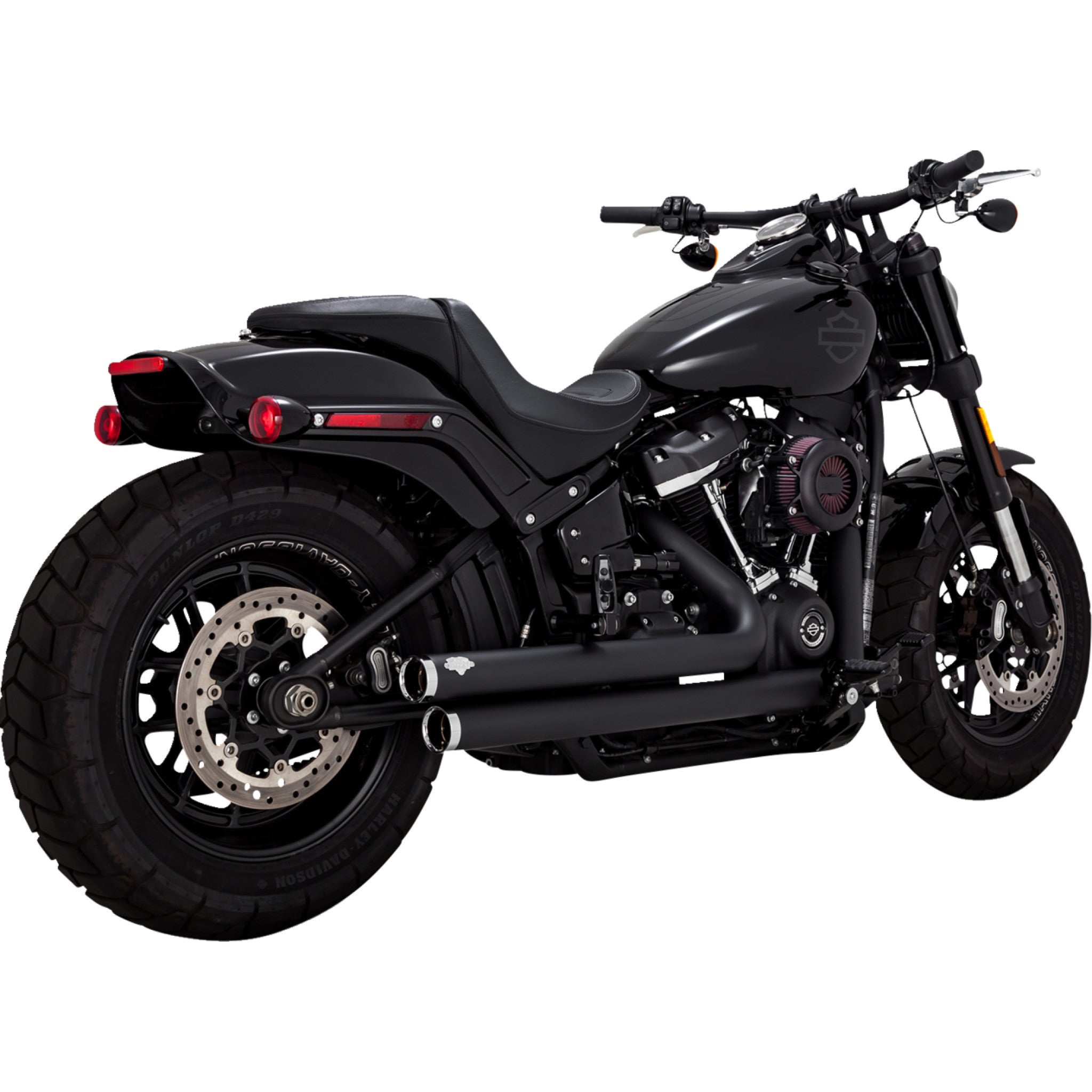 Système d'échappement Vance & Hines Big Shots Staggered & Long 2-en-2 PCX