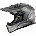 Casque de motocross LS2 Gate Two Face (titane mat/noir)