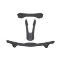Ensemble de coussinets de casque Flight Fox Racing