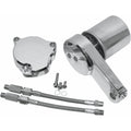 Baron Custom Accessories Motorcycle Oil Filter Relocation Kit