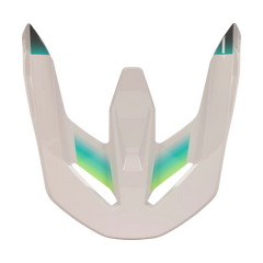 Fox Racing 22 V1 Horyzn Helmet Visor - Light Grey / XS