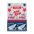 Fox Racing Honda Track Sticker Pack
