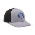Fox Racing Women's Race Spec Trucker Hat, Light Grey, One Size